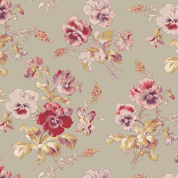 Jardin de Printemps by Kim Hurley of L'Uccello DV6501 - 1/2 yard