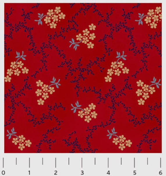 Signature Patriot 26615 Red - 1/2 yard