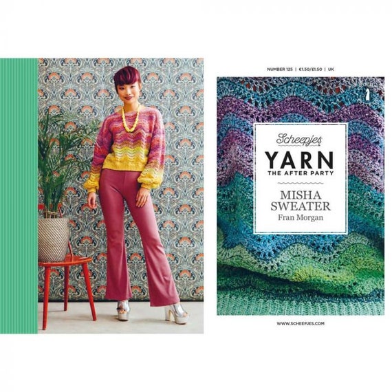 Scheepjes YARN The After Party Booklet No.125 - Misha Sweater