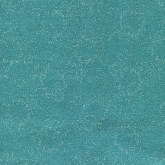 Dutch Heritage Tonal 1021 - Turquoise - 1/2 yard