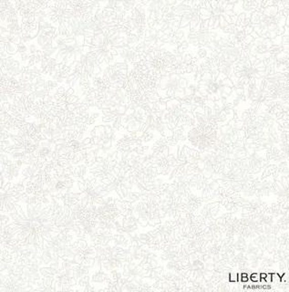 Liberty Emily Belle - Ivory 1666416A - 1/2 yd