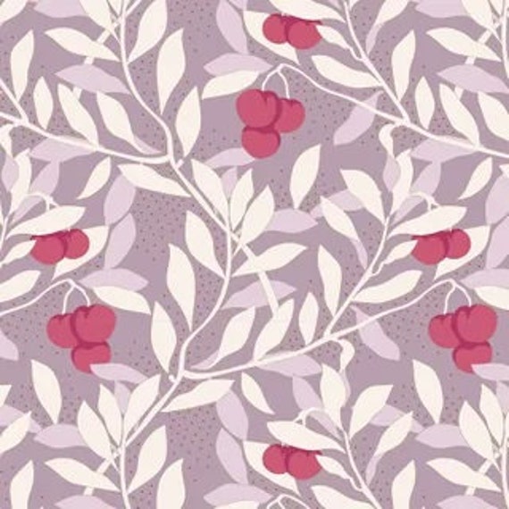 TILDA Maple Farm - Cherrybush Mauve 100262 - 1/4 yard