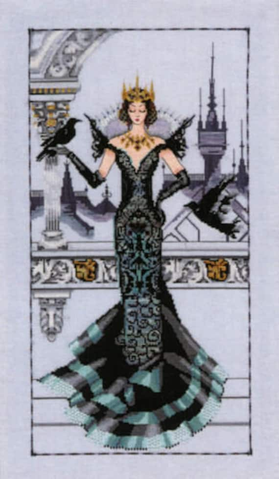 The Raven Queen - Mirabilia - Cross Stitch Chart