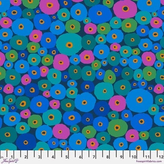 Kaffe Fassett PWGP034 Blue - 1/2 yard