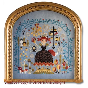 Forest Queen - Barbara Ana Designs - Cross Stitch Chart
