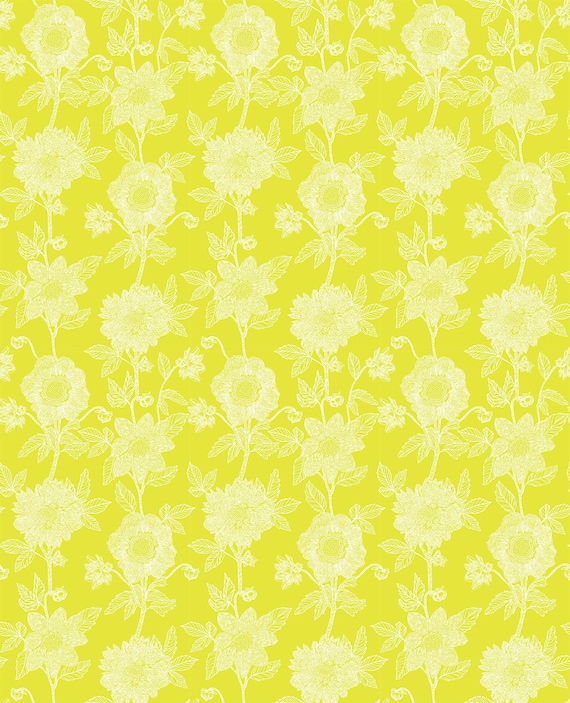 Silhouette Stitched Dahlia CLAMT104-52V - Anna Maria Horner/Parry - 1/2 yard