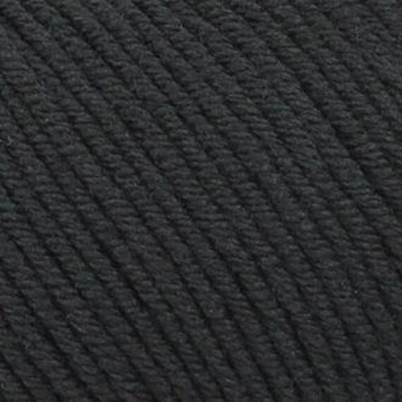 Bellissimo 8ply - 200 Black - 100% Extra Fine Wool