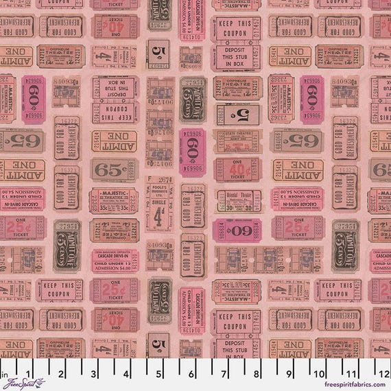 Eclectic Elements Palette by Tim Holtz - PWTH212 Pink - 1/2 yd