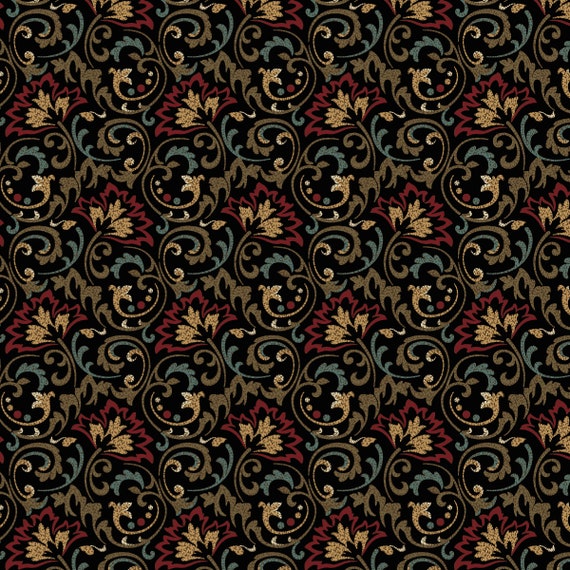 Hearthstone by Lyn Wilder for Marcus Fabrics R600532B - 1/2 yard