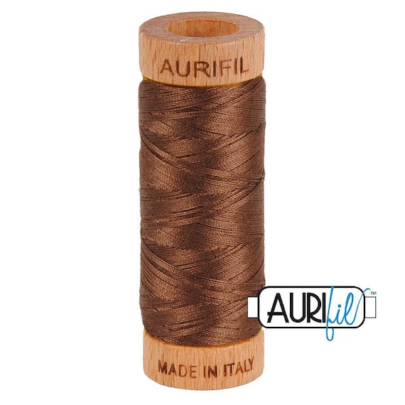 Aurifil 80wt -  Medium Bark 1285