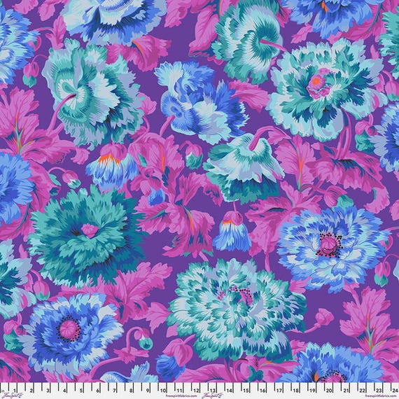 Kaffe Fassett PWPJ134 Blue - 1/2yd