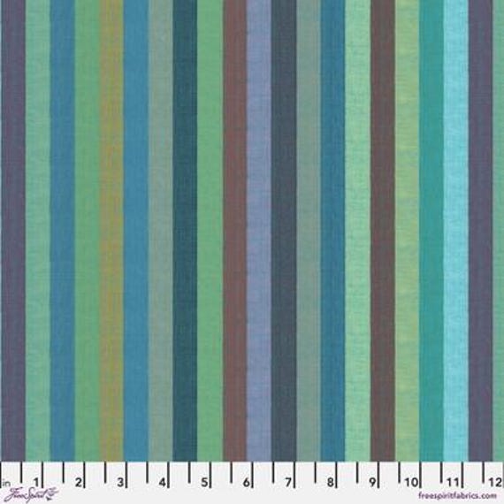 Woven Stripes by Kaffe Fassett - WSGP003 Azure - 1/2 yd