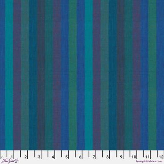 Woven Stripes by Kaffe Fassett - WSGP003 Blue - 1/2 yd