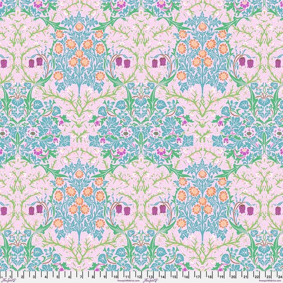 Kaffe x Morris & Co. PWKW002 Pink - 1/2 yard