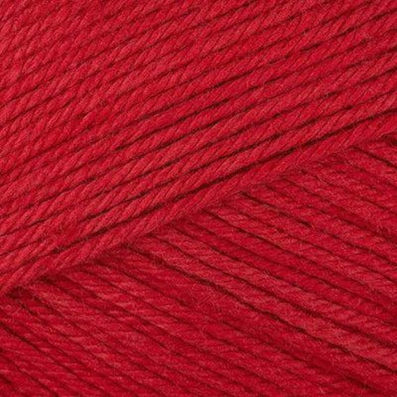 Fiddlesticks Posie 018 Red - 100% Cotton - 4 ply Fingering