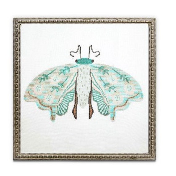 Flower Moth II - Wishing Thorn- Cross Stitch Chart