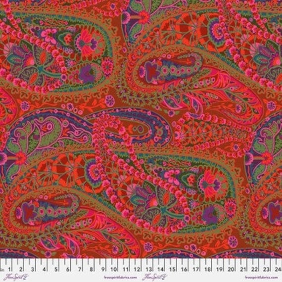 Kaffe Fassett GP60 Rust - 1/2 yard