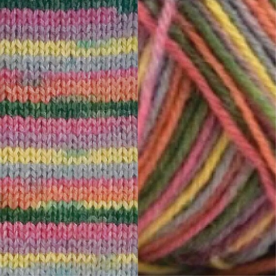 FIddlesticks Harlequin Sock Yarn - 32-06 Tango