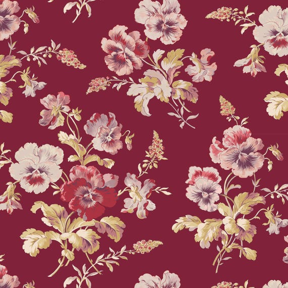 Jardin de Printemps by Kim Hurley of L'Uccello DV6500 - 1/2 yard