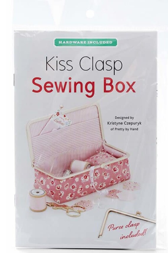 Kiss Clasp Sewing Box - Pattern and Hardware - Zakka Workshop