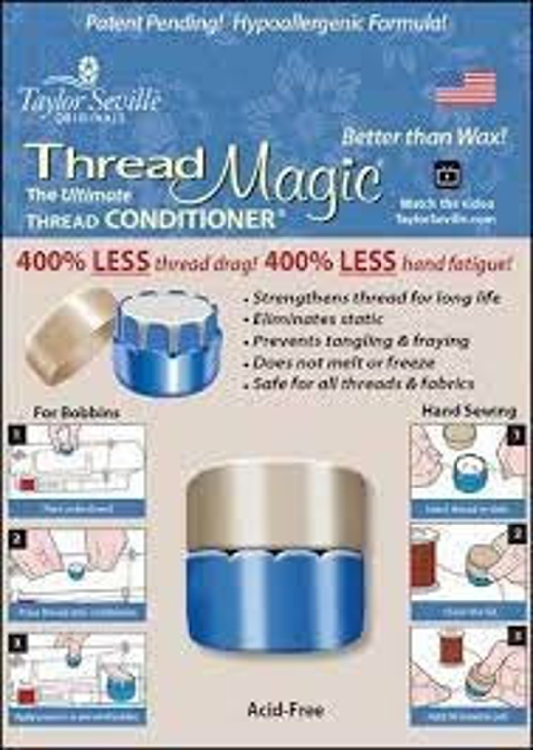 Thread Magic® Thread Conditioner - Jill Wiseman Designs
