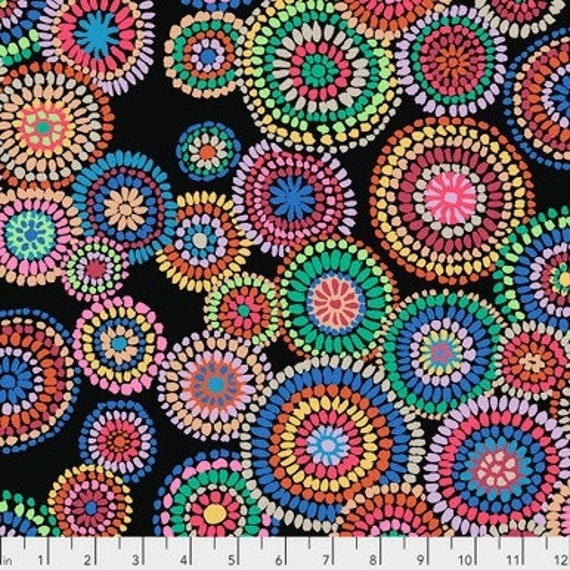 Kaffe Fassett Collective Classics - PWGP176 Black - 1/2 yard