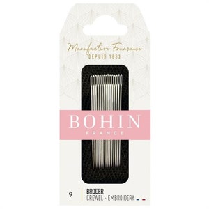 BOHIN Crewel Sticknadeln - Größe auswählen - 15pk