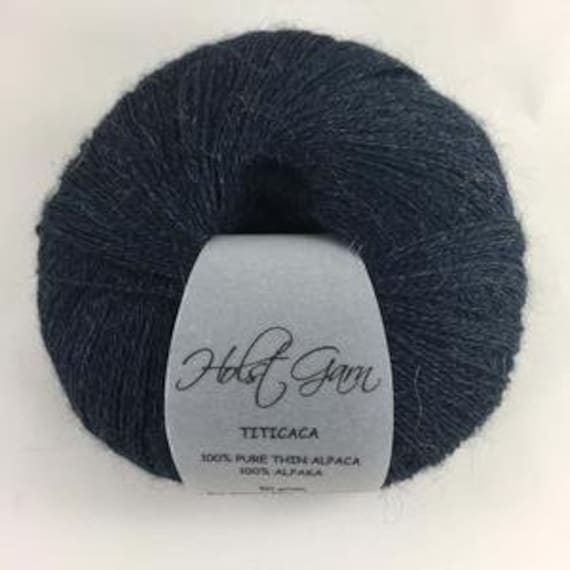 Holst Garn Titicaca - Carbon Blue 19 - Alpaca