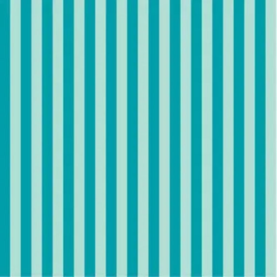 Staple Stripe Light/Mid Teal DV306 - 1/2 yard