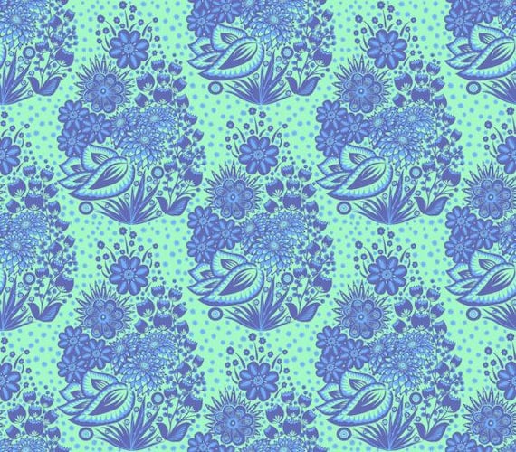 Anna Maria Textiles - Overdressed - Totem Blue - AMT152-47C