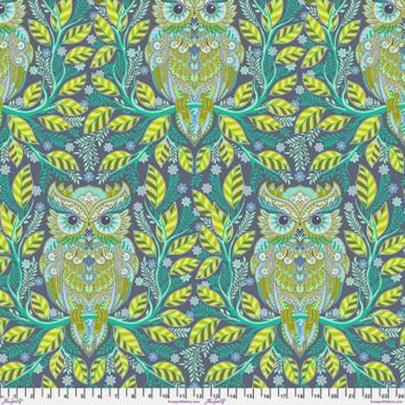 Full Moon Forest II - Tula Pink  - PWTP244 Starlight - 1/2 yard