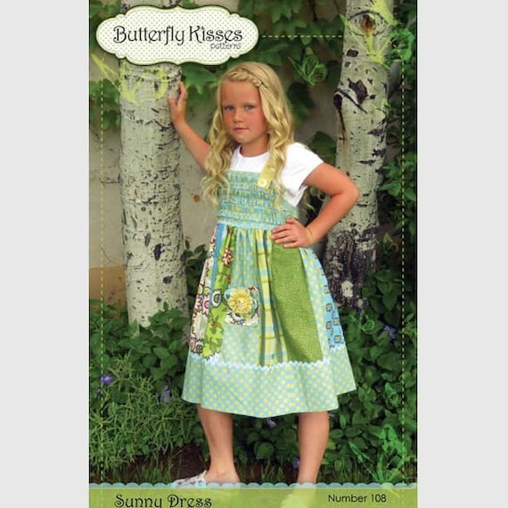 Sunny Dress - Girls Dress Pattern sizes 6mos-8yrs