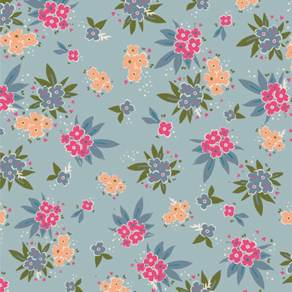 Open Heart OPH14352 Cherished Gathering Glint - Maureen Cracknell - 1/2 yard