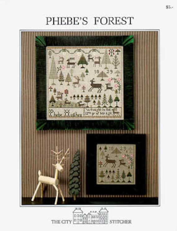 Phebe's Forest - The City Stitcher - Cross Stitch Chart