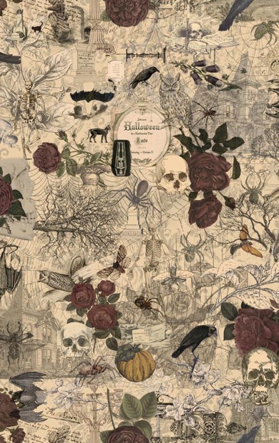 Haunted Mansion by 3 Sisters 4437111 - 1/2 yard