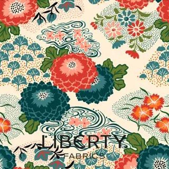 Liberty Arthur's Garden - 1667314A - 1/2 yd
