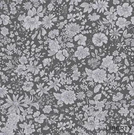 Liberty Emily Belle - Charcoal 1666430A - 1/2 yd
