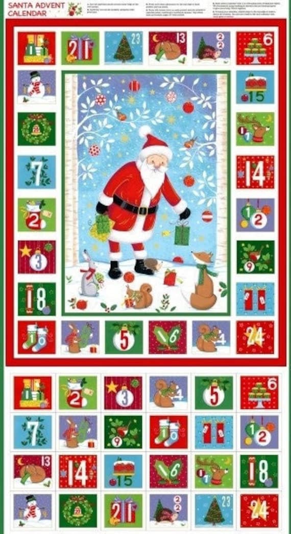 Merry Christmas Advent Calendar 24861 - panel