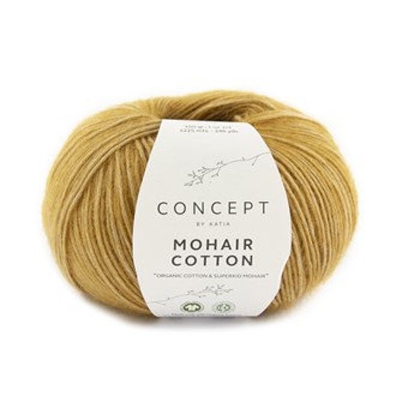 Katia Mohair Cotton col.73 - 4ply/Fingering - 70/30% Cotton/Mohair