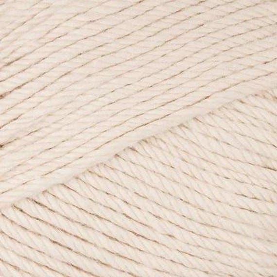 FIddlesticks Posie 003 Ivory - 100% Cotton - 4 ply Fingering