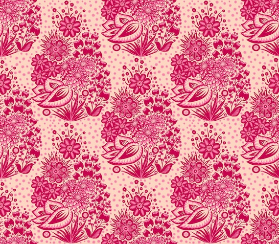 Anna Maria Textiles - Overdressed - Totem Red - AMT152-25L