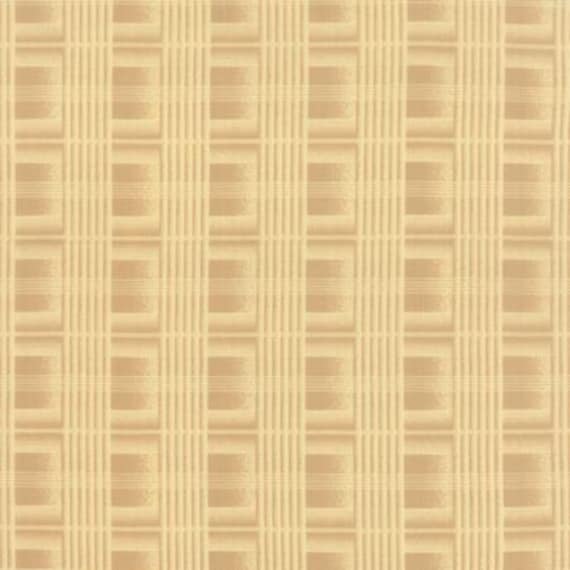 Nurture Check Natural - 1/2 yard