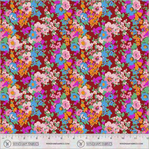 Sweet Talk 549024 Crimson - Jennifer Paganelli - 1/2 yd
