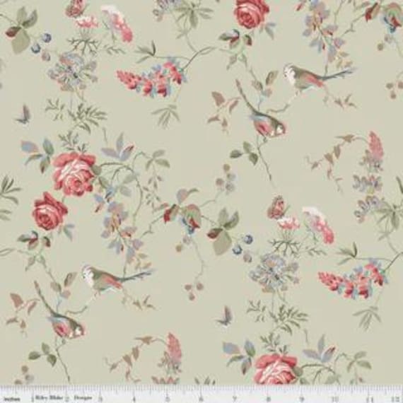 Anne of Green Gables C16122 Sage - 1/2 yard