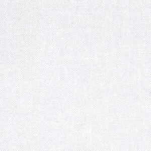 May include: A white canvas texture with a fine weave.