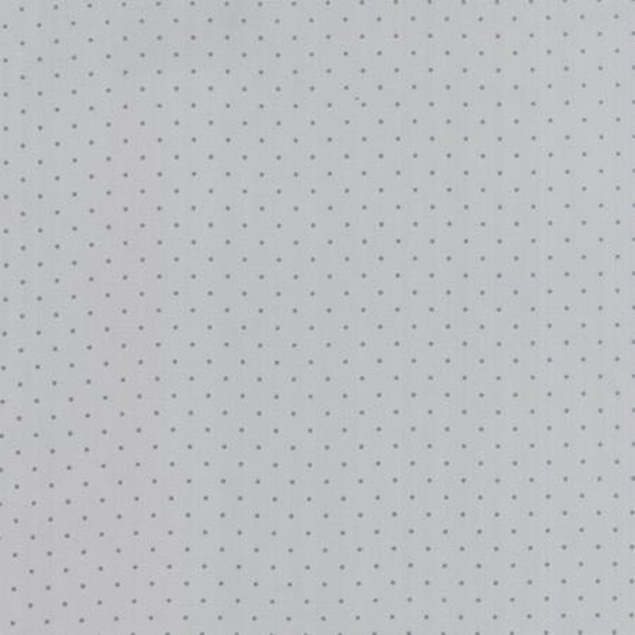 Modern BG Ink Pindot Zen Grey - 1/2 yard