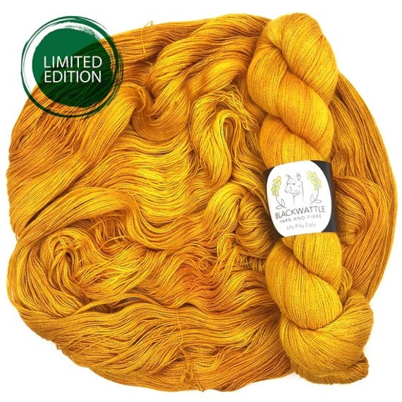 Blackwattle - Lilly Pilly 2ply Lace - Mustard