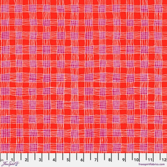 Kaffe Fassett Collective PWBM089 Red - 1/2yd