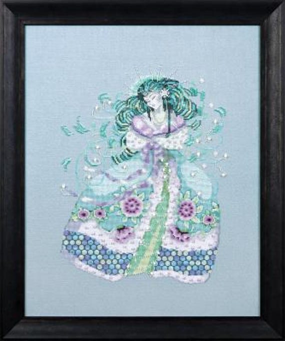 The Snow Maiden MD179 - Mirabilia - Cross Stitch Chart