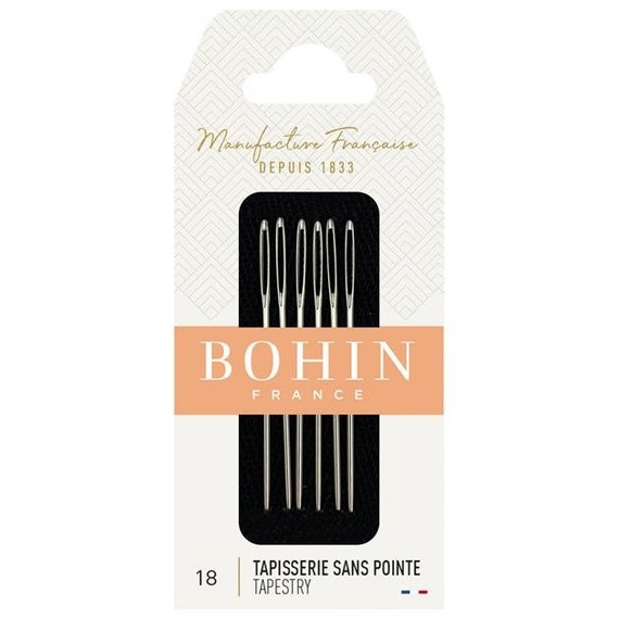 BOHIN  Tapestry Needles - Select size -  6pk